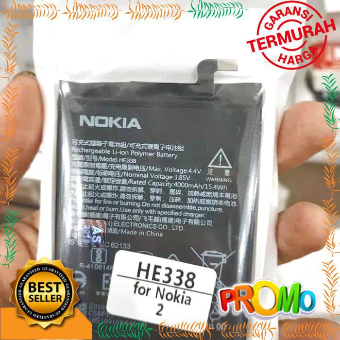 BATERAI NOKIA 2 HE338 ORIGINAL BATERAI