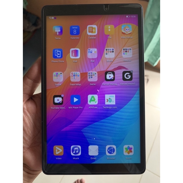 Huawei matepad T8 fullset second mulus