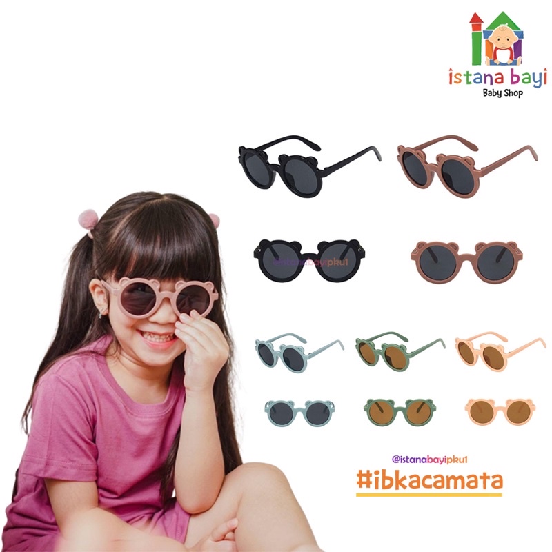 Kacamata anak/Kacamata Vintage 1-7 tahun kacamata anak model korea keninian