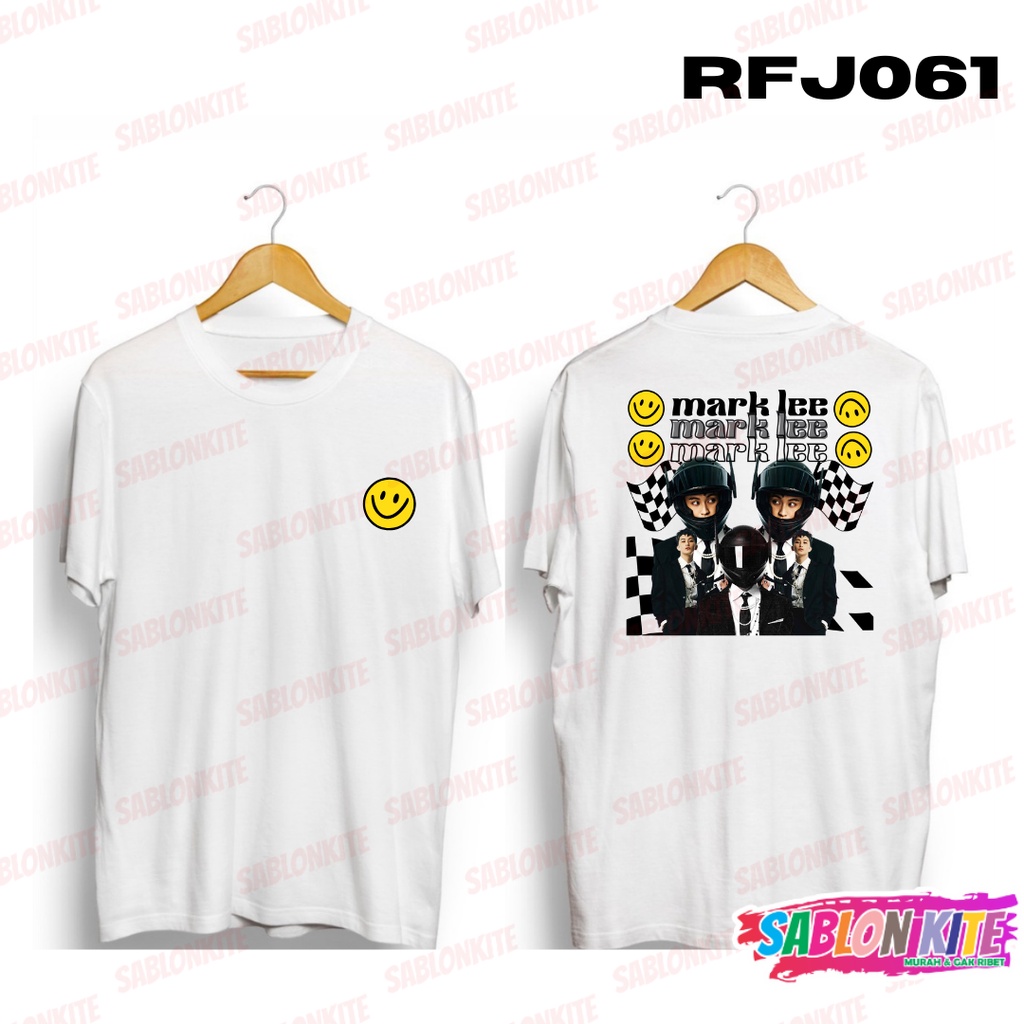 MURAH!!! KAOS NCT DREAM MARK LEE HELMET RFJ061 COMBED 30S