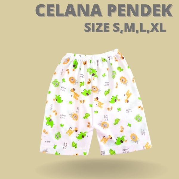 [ 3 ps ] Celana Bayi Model Pendek Usia 0-4 tahun