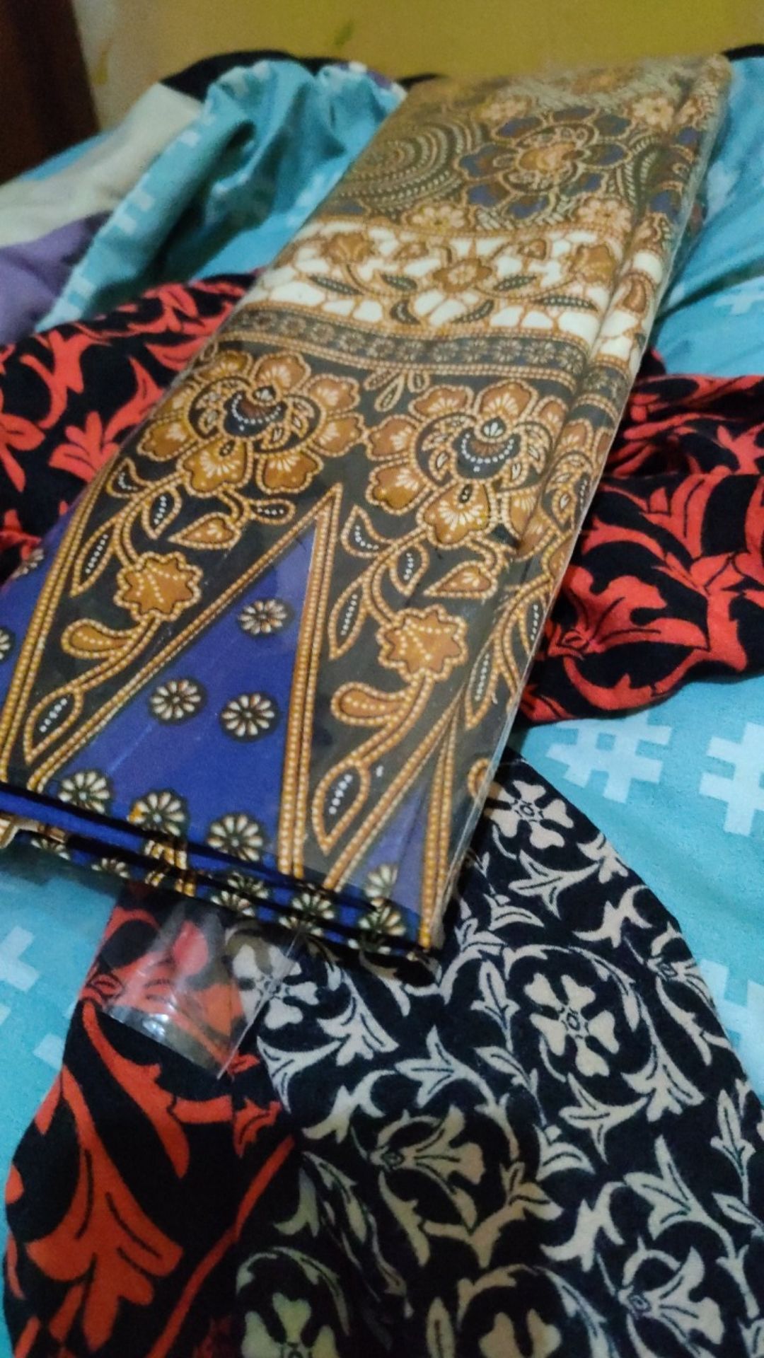 Sarung Murah Bagus  Batik Wanita Cap Cent Sudah Jahit Siap Pakai