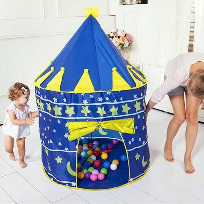 Tenda Bermain Anak Castle Kids Portable Tenda Kerucut