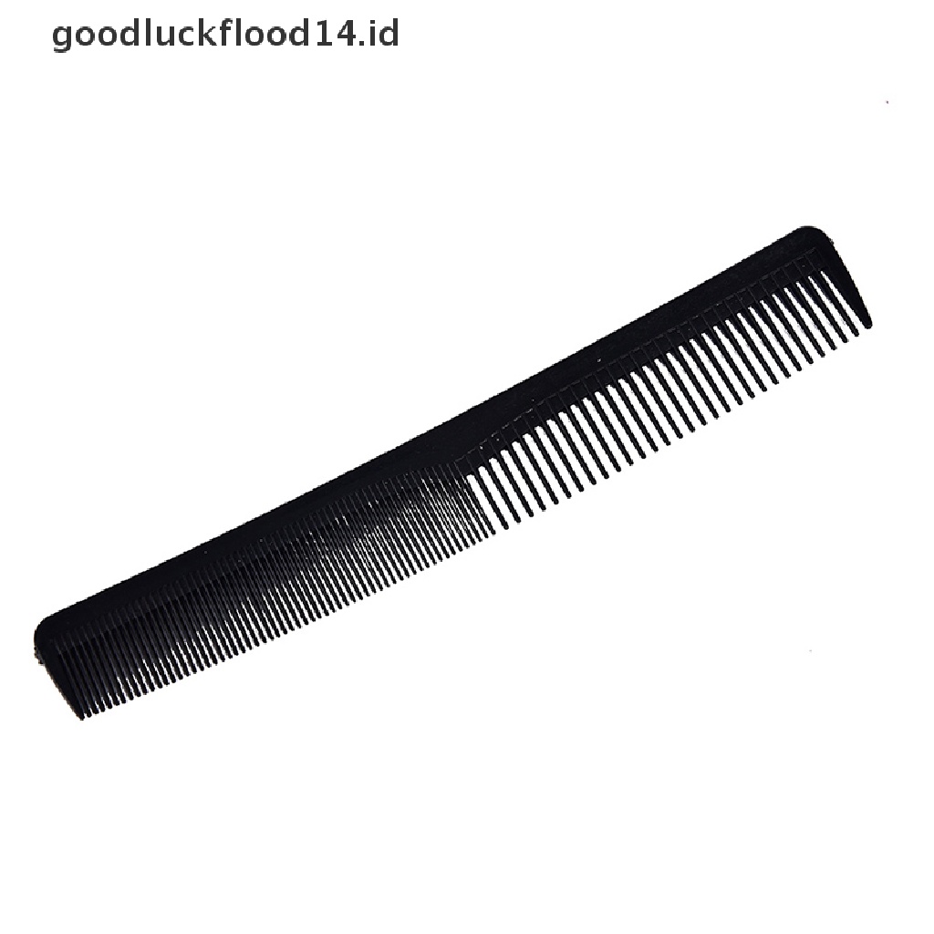 [OOID] 5x Salon Anti static Hairdressing Hair Cutting Plastic Comb Fine Tooth Comb Tool ID