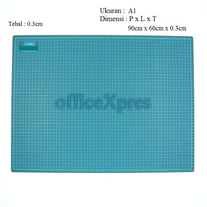 

Alat Pemotong Cutting Mat / Alas Tatakan Potong Kertas A1 Combo