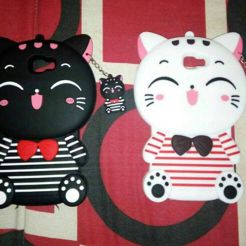 SOFT CASE KARAKTER KUCING HELLO KITTY 4D SAMSUNG A71