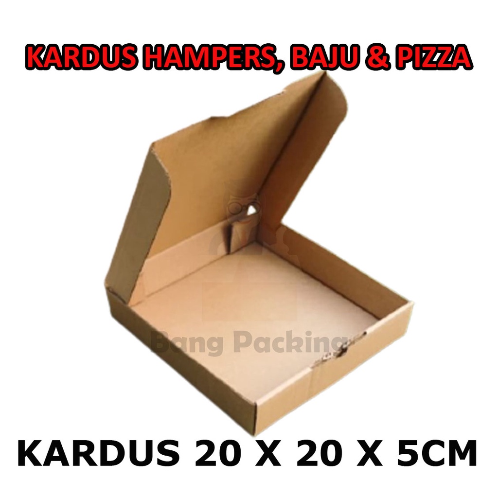 

Kardus Hampers 20 x 20 x 5 CM Kardus Pizza Dus Hampers Dus Pizza Kardus Polos 20x20x5 CM Kardus Baju