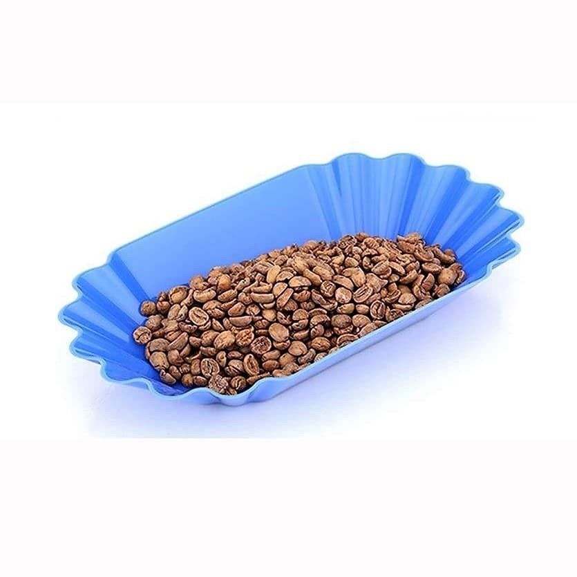 COFFEE BEAN SAMPLE CUPPING TRAY WARNA BIRU - TEMPAT BIJI KOPI