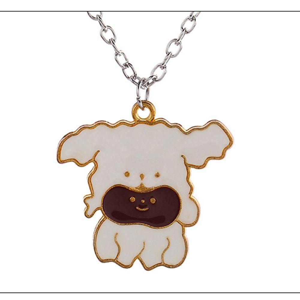 Needway Cinnamoroll Anjing Kawaii Kartun Hadiah Gantung Liontin Ornamen Cherry Pendant