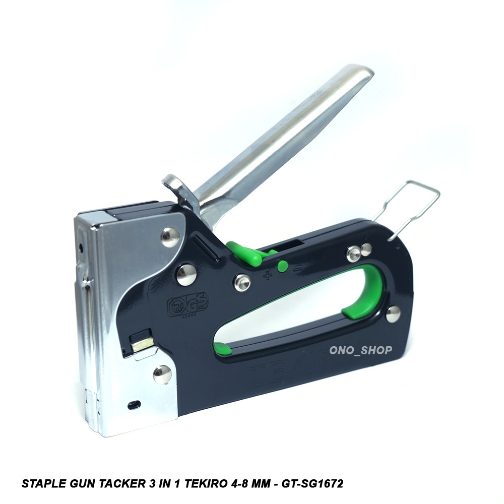 

Staple Gun Tacker 3 in 1 Tekiro 4-8 mm - GT-SG1672