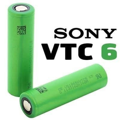 Battery SONY VTC6 / SONY VTC 6 18650 3000 mAH Authentic