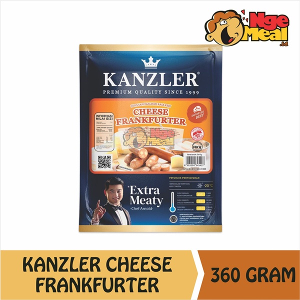 

KANZLER Sosis Cheese Frankfurter 360 Gram
