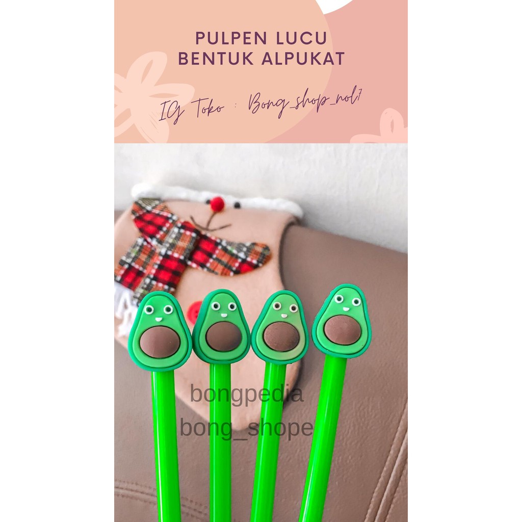 

Pulpen Lucu Karakter Alpukat|Pena Alpukat Lucu|Pen Unik Bentuk Alpukat|PALING MURAH