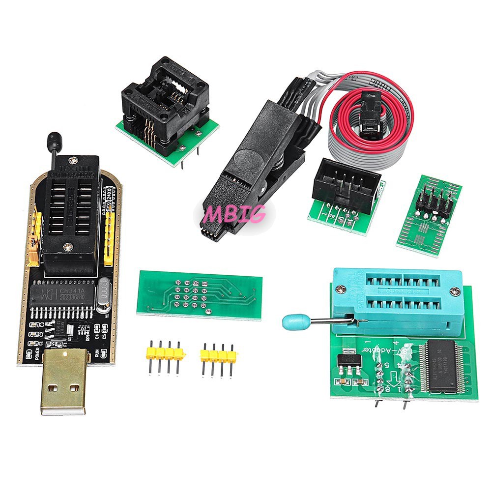 2PCS SOIC8 SOP8 to DIP8 EZ Programmer Adapter Socket Converter Module 150mil M