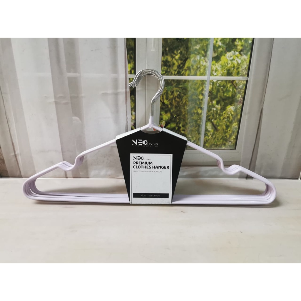 Neo Living - Hanger Dewasa Stainless Steel / Gantungan Baju Dewasa / Hanger Dewasa Premium