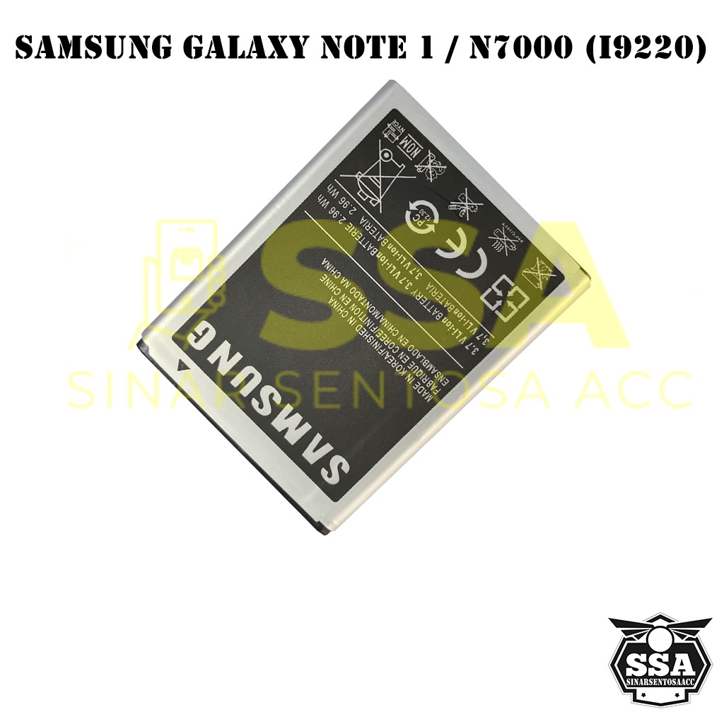 Baterai Original OEM Samsung Galaxy Note 1 N7000 I9220 EB615268VU N700 HP Ori Battery Batrai Batre Batu Batere GARANSI AWET MURAH