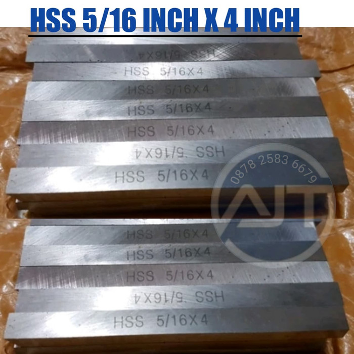 Pisau bubut Hss 5/16 X 4 INCH MATA PISAU BUBUT MATA PAHAT BUBUT Mata bubut Hss Square tool