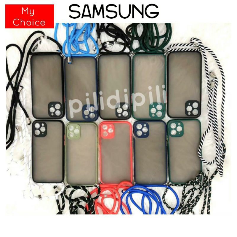 My Choice Case+Tali Lanyard Samsung A71/M31/M51