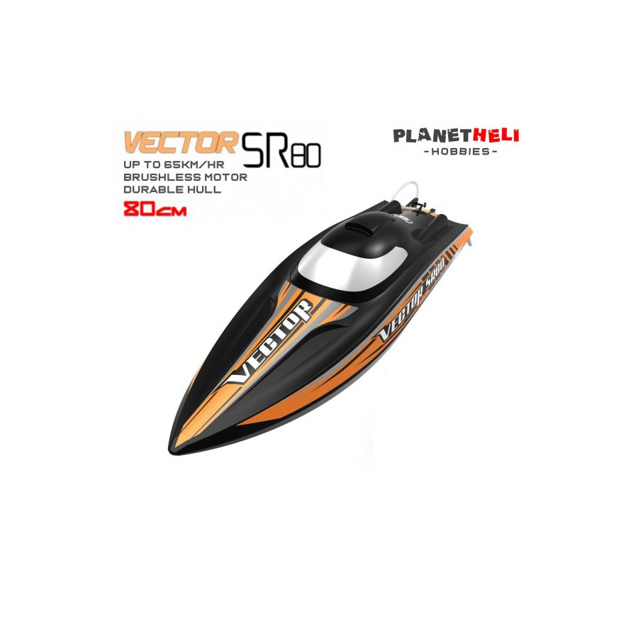 Volantex Vector SR80 80cm 65km/h Brushless High Speed ​​RC Boat - (PNP)