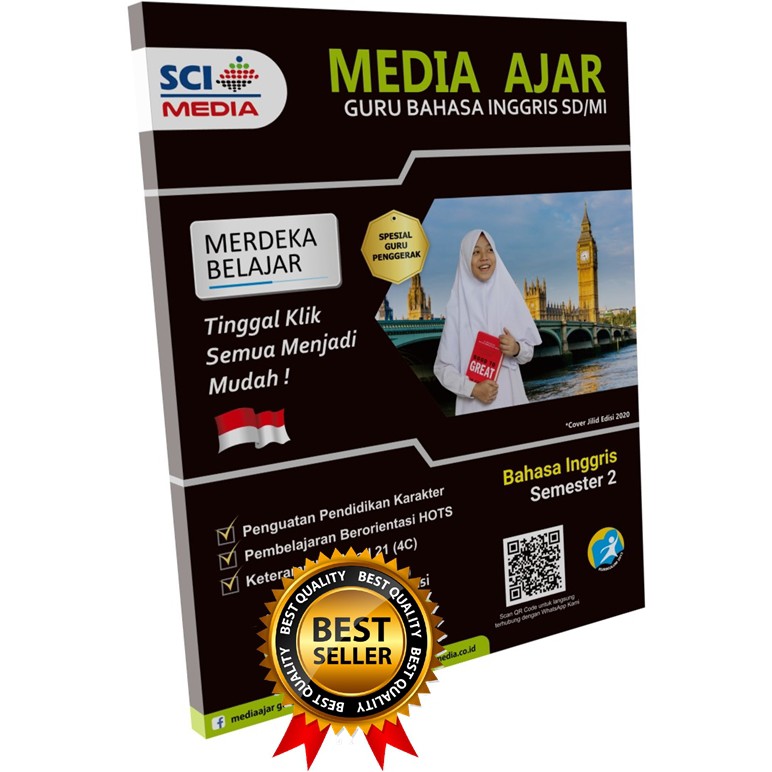 CD RPP 1 LEMBAR BAHASA INGGRIS SD KELAS 123456 (RPP DARING DAN LURING SEMESTER 2) K13 REVISI TERBARU