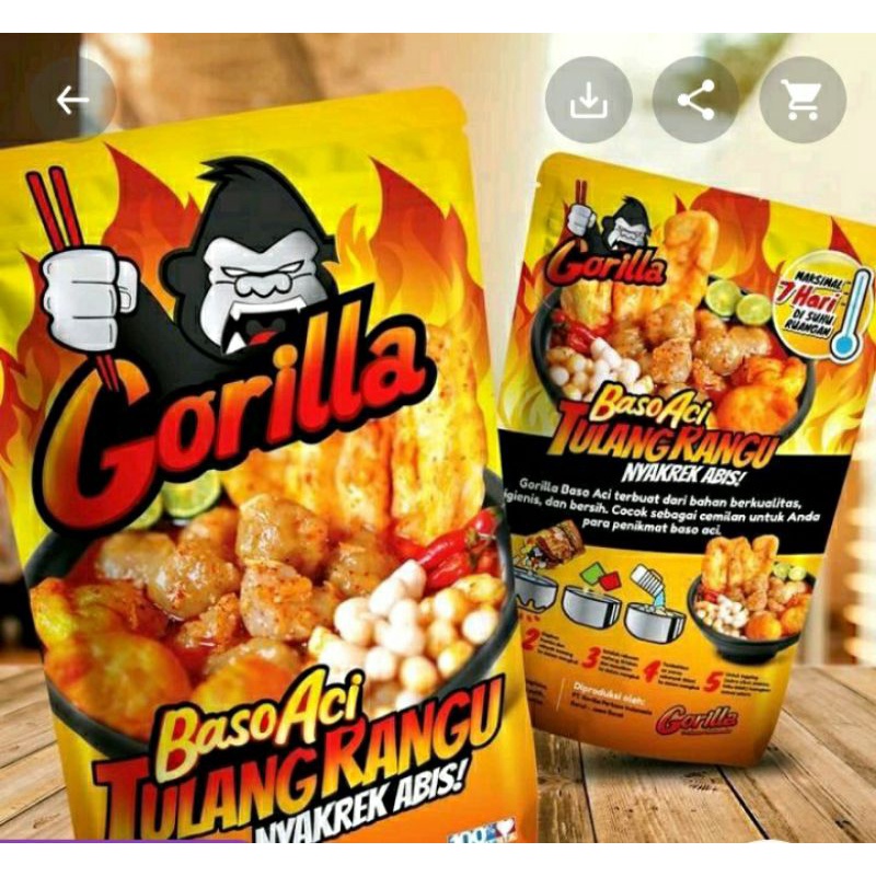 

Gorilla Baso Aci Tulang Rangu 200 gr