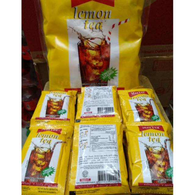 

Max teh Lemon teh sachet 25g