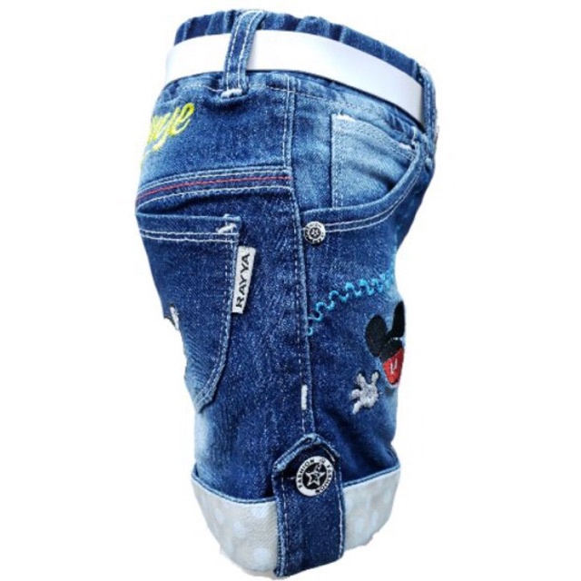 Celana Pendek Hot Pants Anak Perempuan Bahan Denim Jeans Usia 1 Tahun - 6 Tahun Premium