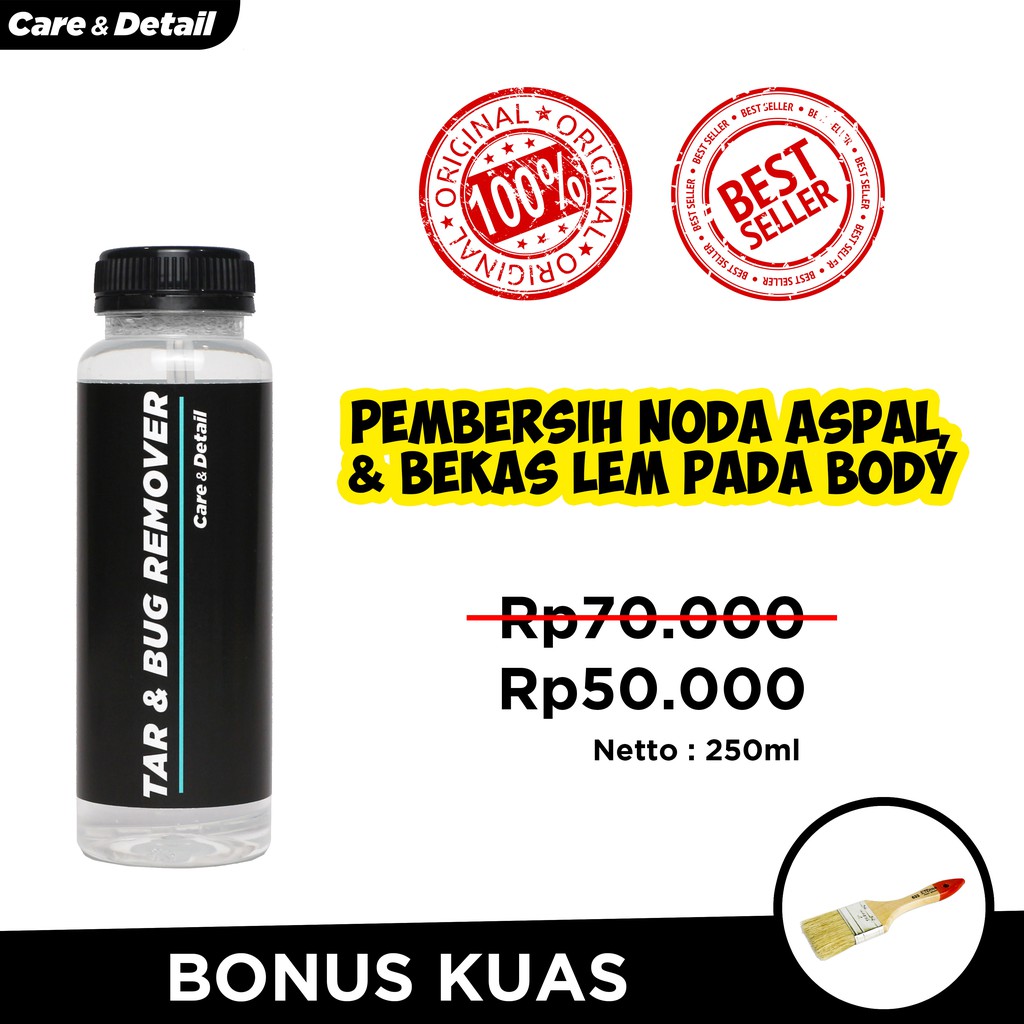 TAR BUG REMOVER by Care Detail Penghilang Noda Aspal  