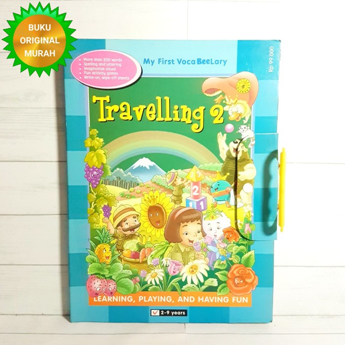 ORIGINAL Buku My First Vocabeelary Travelling 2
