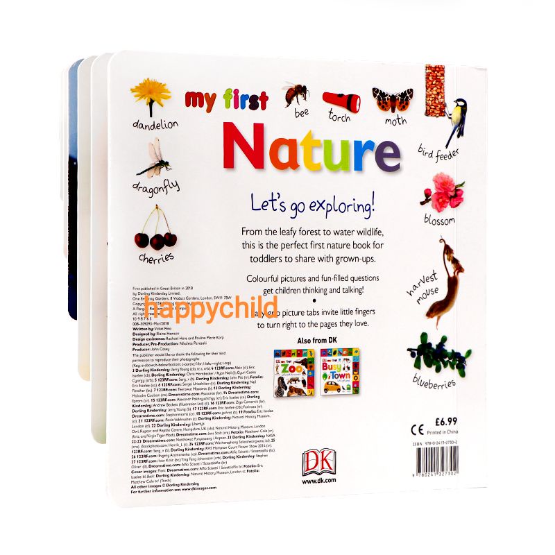 original DK my first Nature let's go exploring board book buku anak buku bacaan buku impor happychild