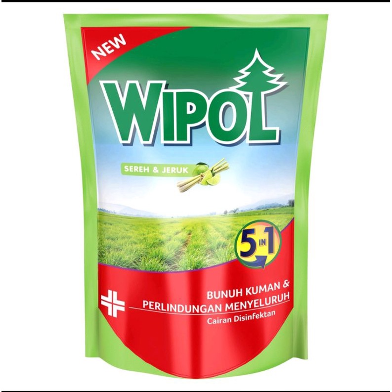 Jual Wipol Sereh Dan Jeruk 750ml Shopee Indonesia