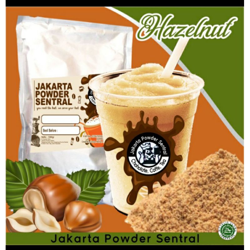 

HAZELNUT POWDER DRINK BUBUK MINUMAN 1KG