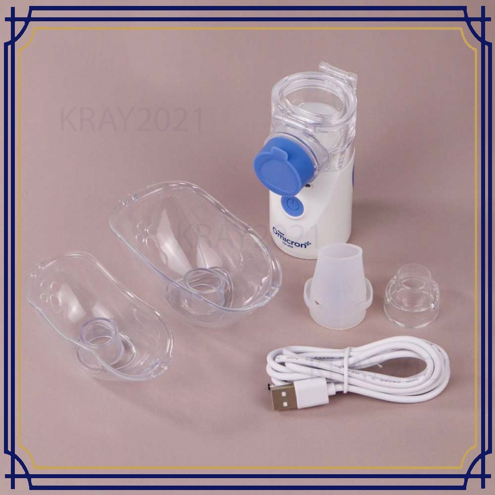 TaffOMICRON Alat Terapi Pernafasan Asma Inhale Nebulizer HT574