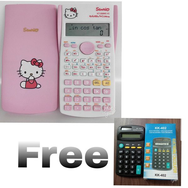 

Promo.... Kalkulator Scientific Hellokitty Free Kalkulator Kecil