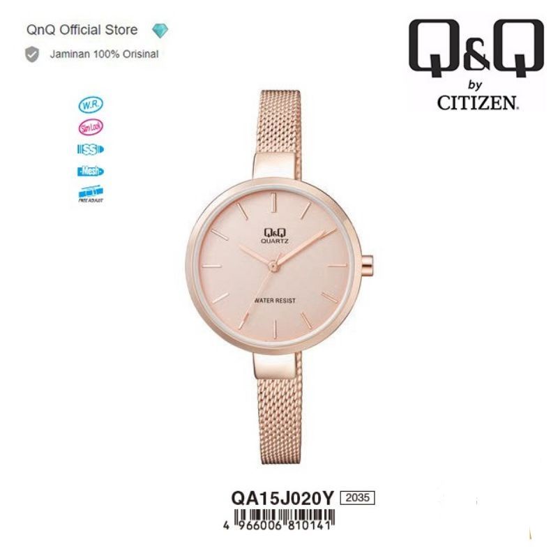 Jam Tangan QnQ Q&amp;Q QQ QA15 QA 15 QA15J ORIGINAL BERGARANSI