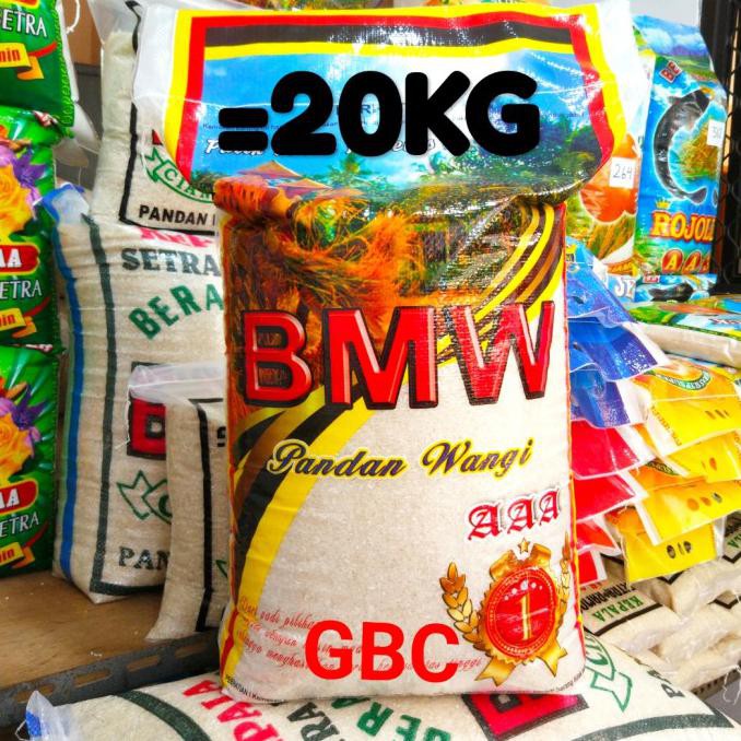 

Ready Stok BERAS SUPER BMW AAA ASLI PANDAN WANGI 20KG Terlaris