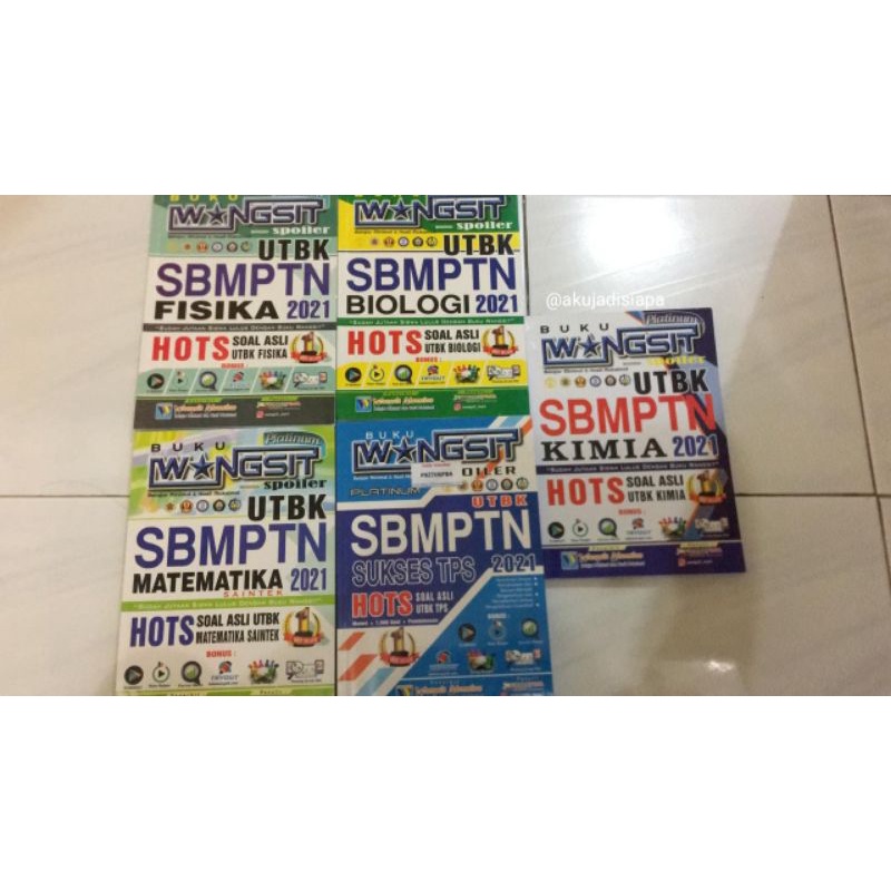 [PRELOVED] WANGSIT SAINTEK 2021