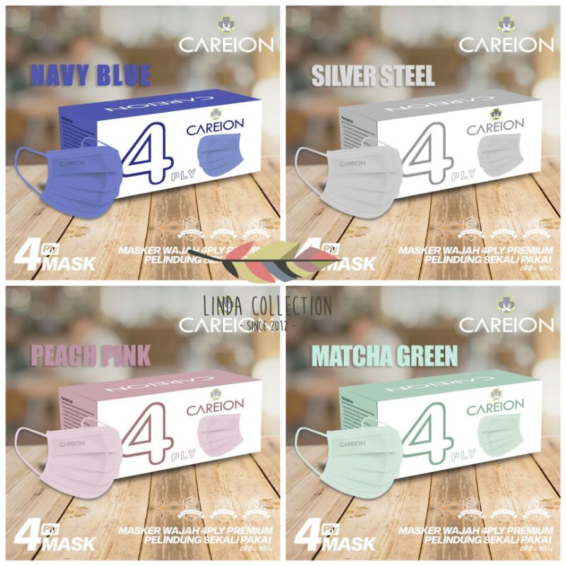 masker careion disposable 4ply, masker disposable careion, masker careion warna, masker careion