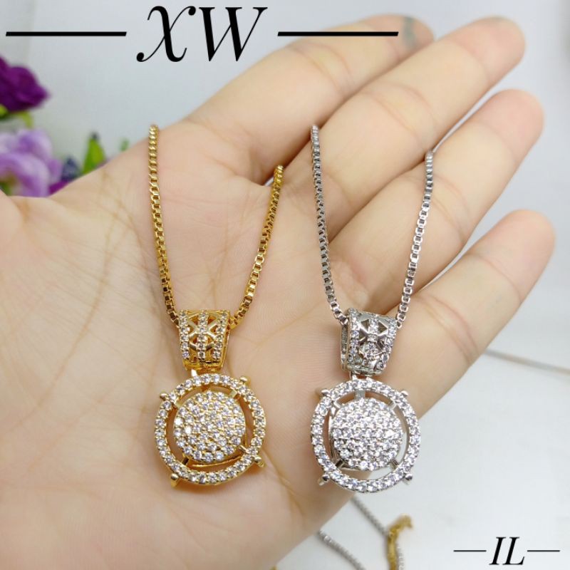 Kalung bandul mewah XW08122010