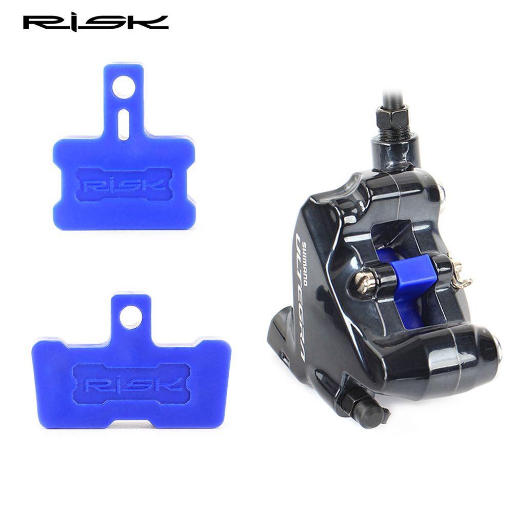 Nanas 2/3pcs Bleed Spacer Biru Hidrolik Rem Cakram Instert Alat Spreader Rem Caliper Pad