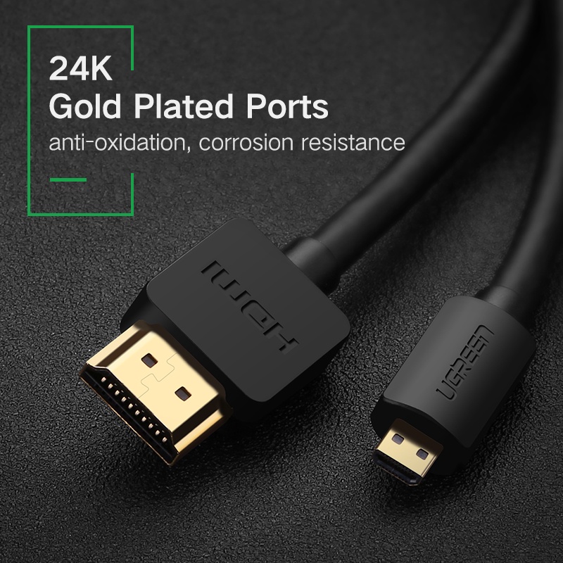 UGreen Kabel Adapter Micro HDMI to HDMI Male