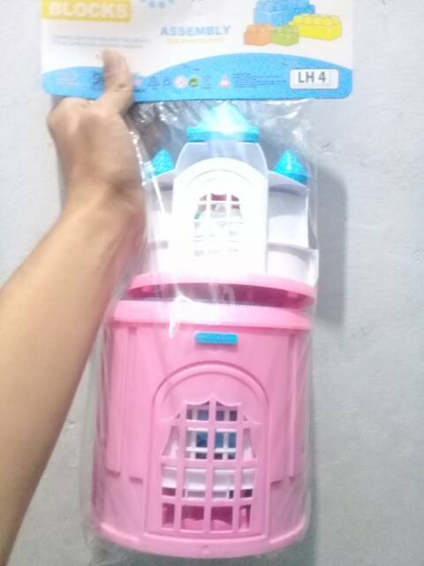 Set Istana Castle  Kuda Poni Full Isi (+30cm)