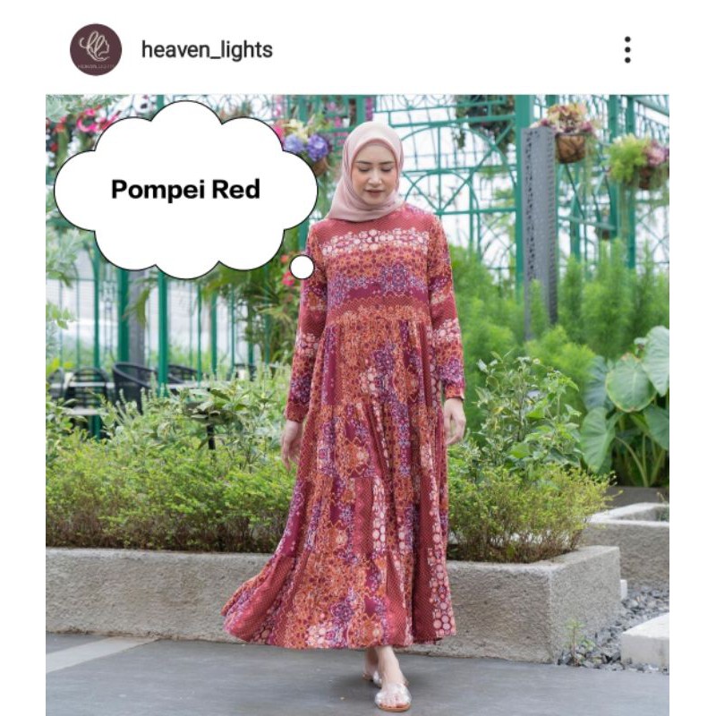 Qeena Midi Dress by Heaven Lights Heavenlights HL