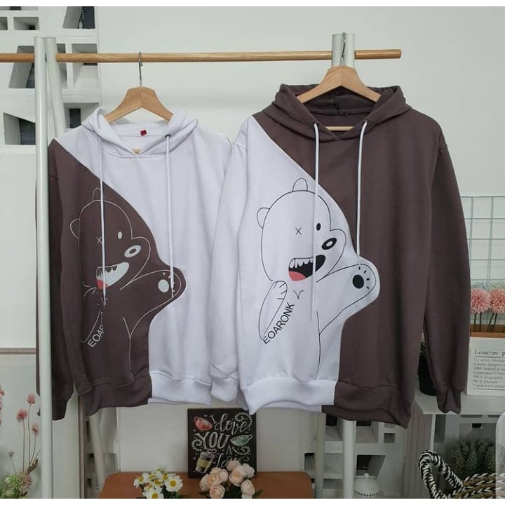 Sweater Wanita Grosir Terkeren Berkualitas - Burgundy bear