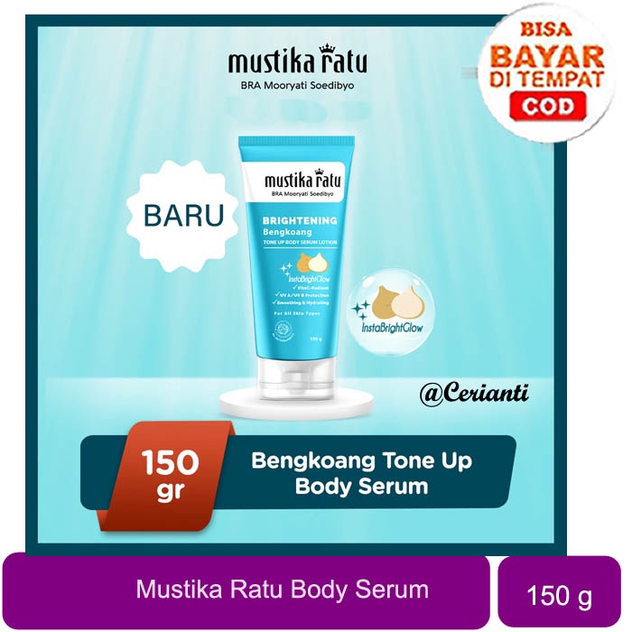 Mustika Ratu Brightening Body Tone Up Serum 150ml_Cerianti