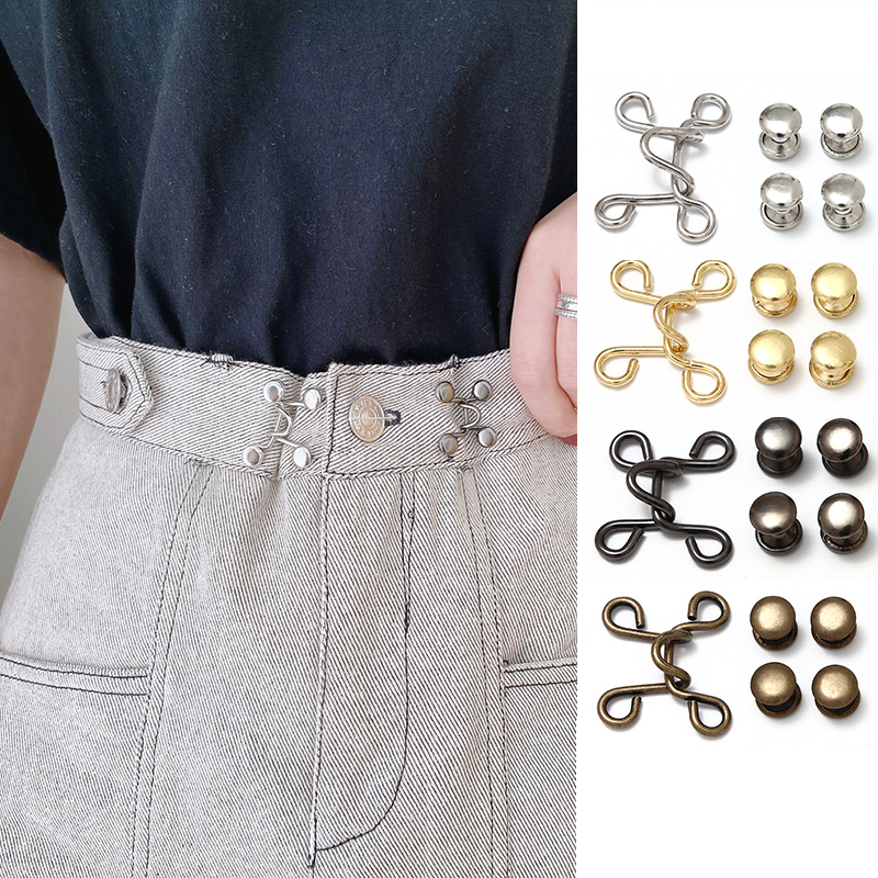 Practical Adjustable Clothes Buttons Set for Women