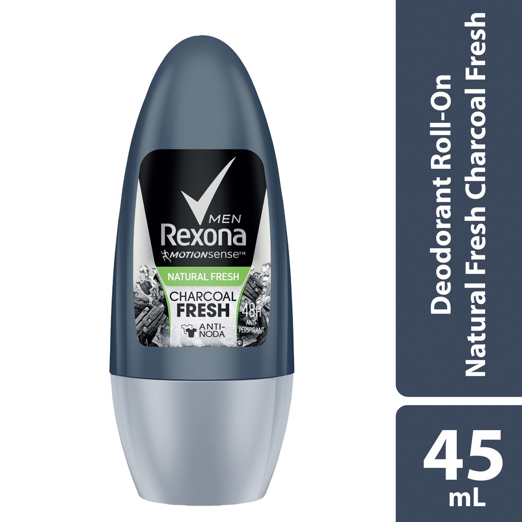 REXONA MEN ROLL ON NATURAL FRESH CHARCOAL FRESH 45ML