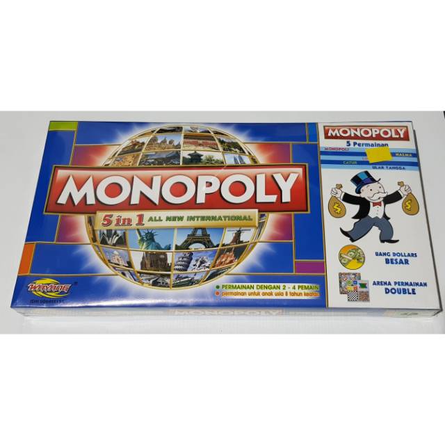 Monopoli 5 in 1