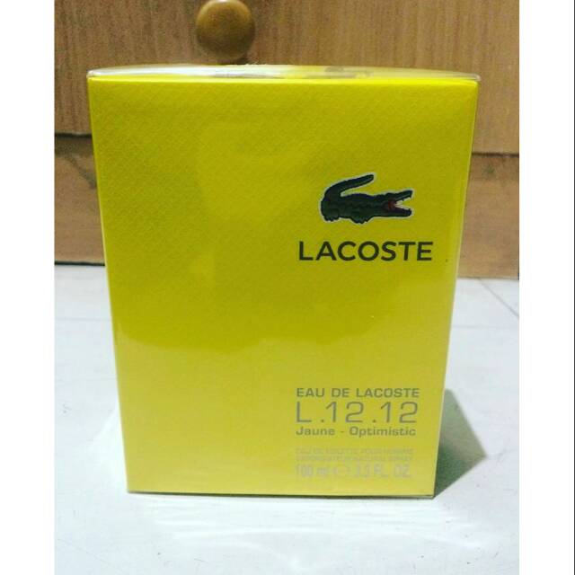 Parfum Original Lacoste L1212 Jaune