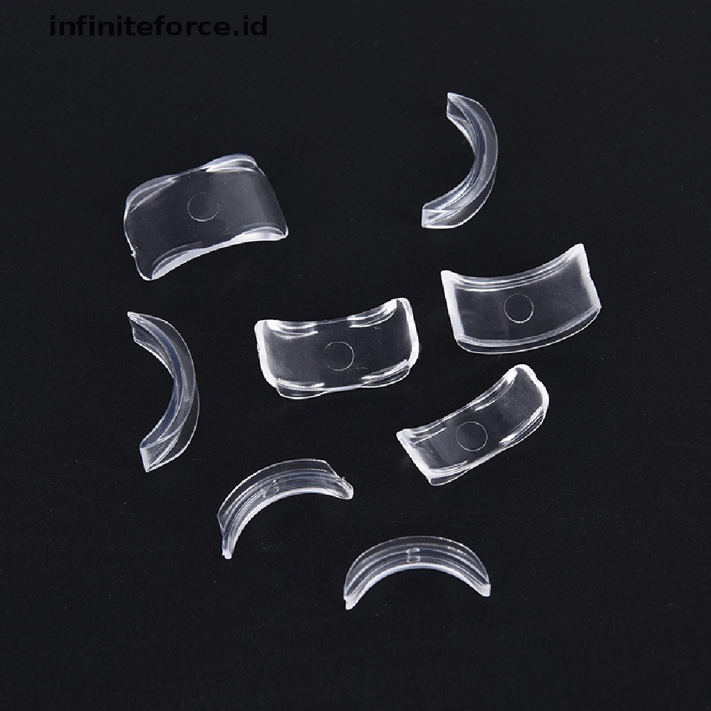 Infiniteforce.id Alat Adjuster / Pengecil Ukuran Cincin Bahan Silikon Transparan 8 Ukuran